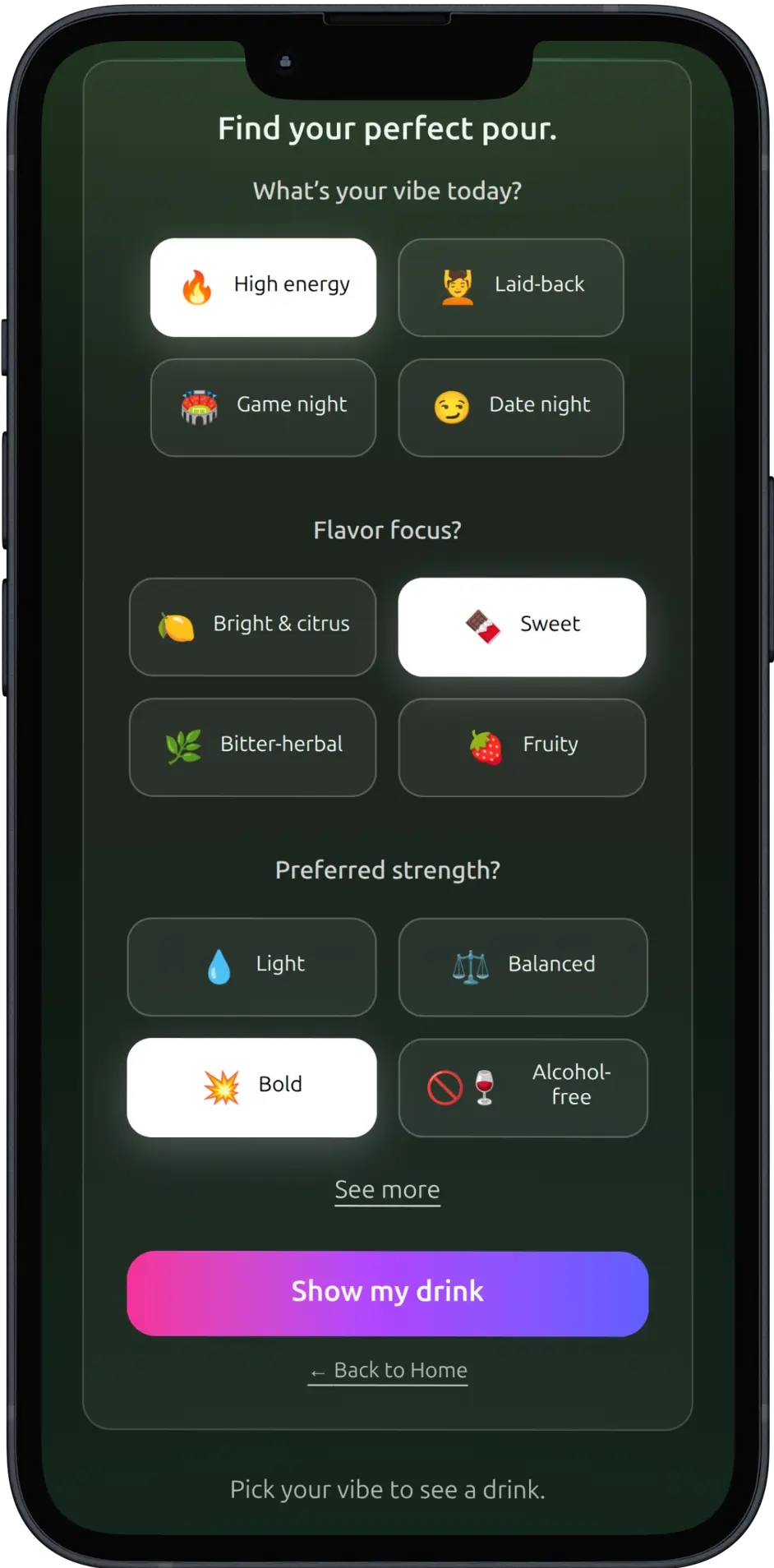 ProstHub Vibe Quiz preview